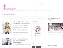 Tablet Screenshot of kenariputih.com